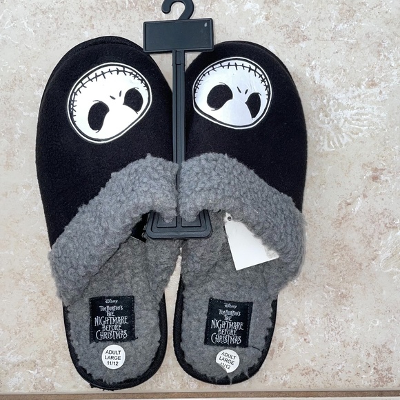 Other - Disney Nightmare Before Christmas Jack Skellington Slippers 11/12 NWT